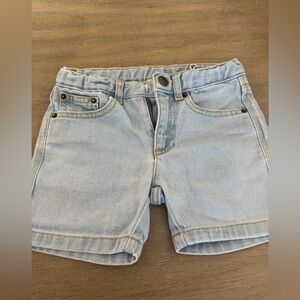 Bonpoint Light Blue Denim Shorts